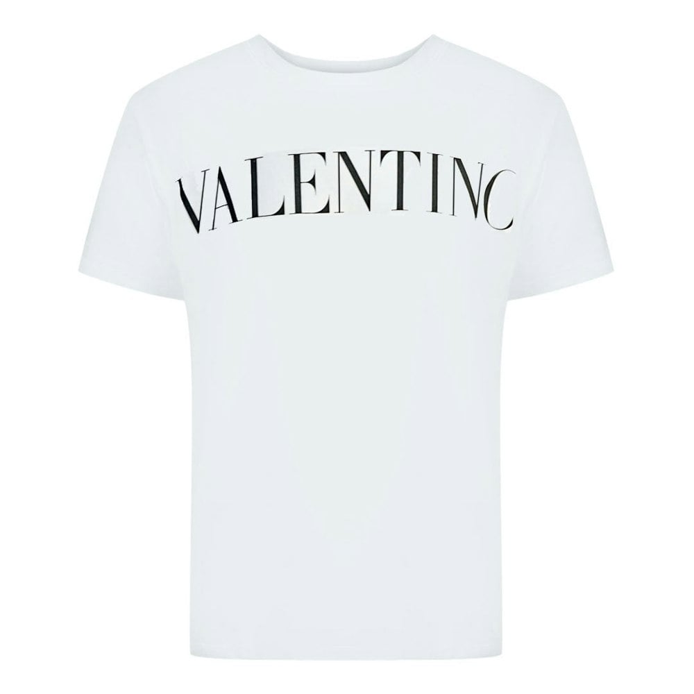 Valentino Large Branded Logo T-Shirt - White