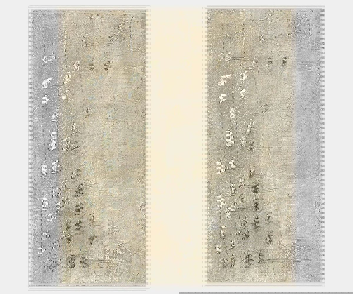 Quintessa Latom 01 Collection handcrafted abstract art, ideal for luxury home decor and serene interior design.