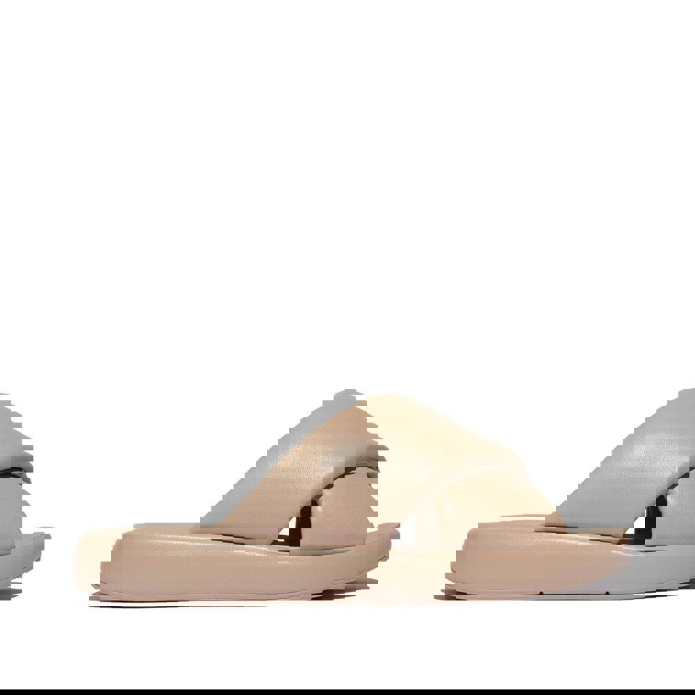 FitFlop iQUSHION D-LUXE Womens Slides Classic Beige