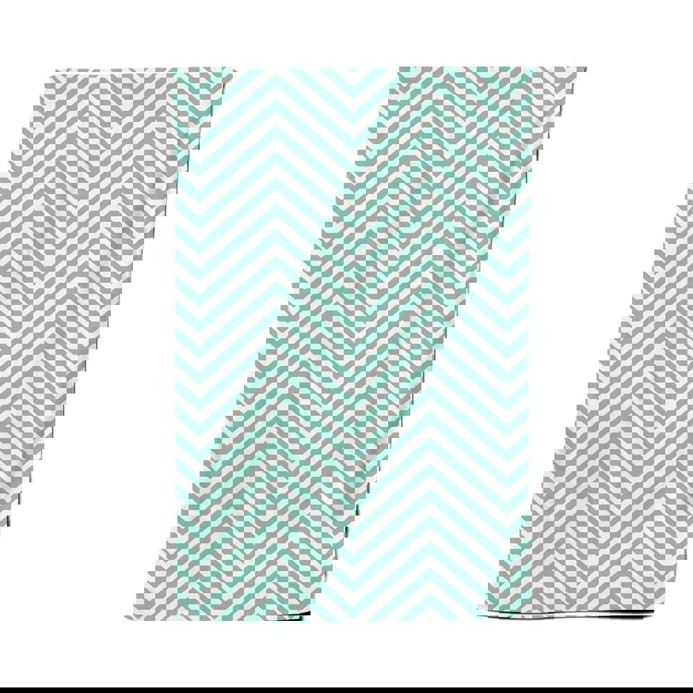 Warren Reed Geometric Chevron Pattern Tea Towel