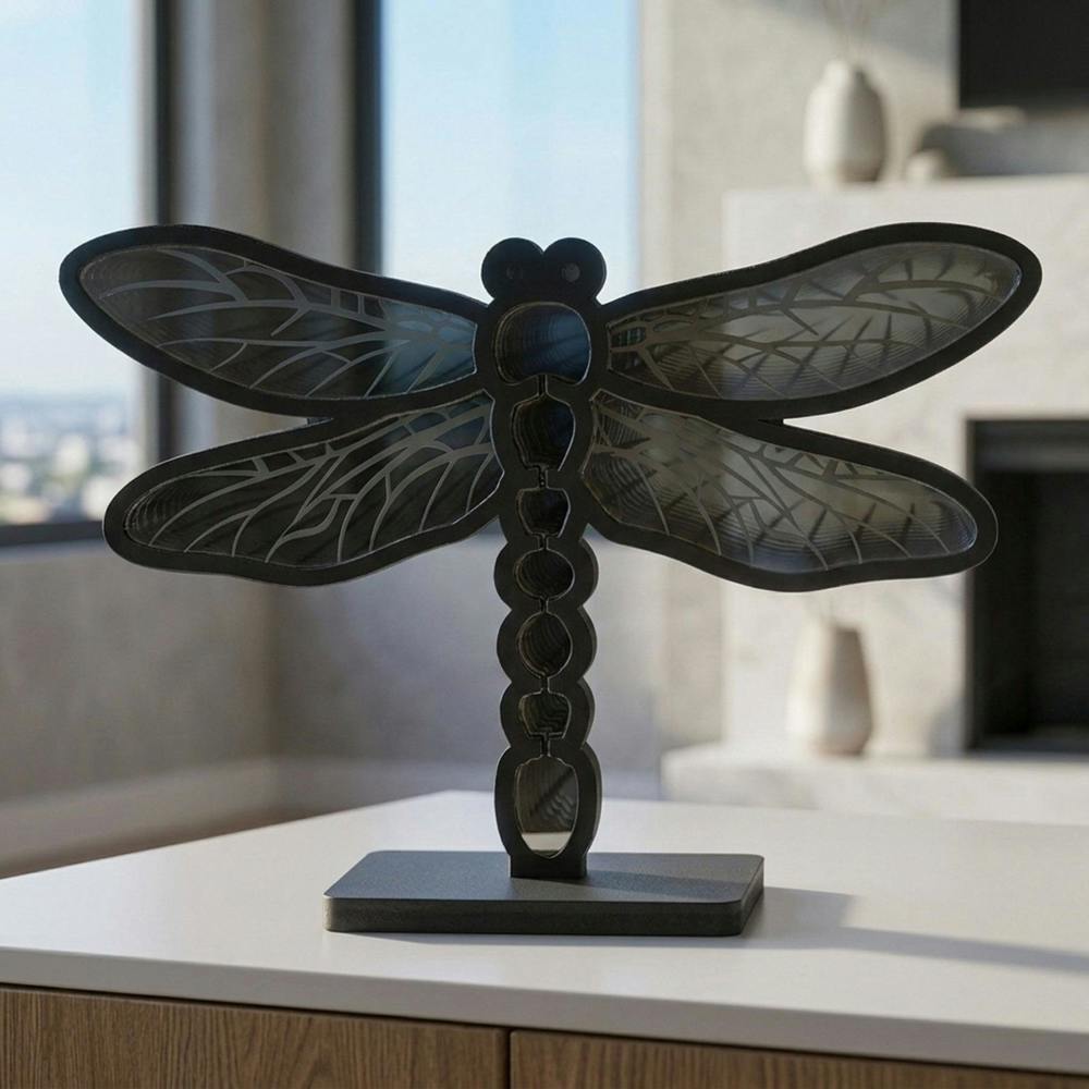 Garden Greatness Infinity Dragonfly LED Table Top Display Light
