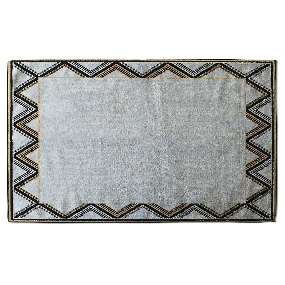 Benjamin Tate Design Art Deco Patterned Border (Bath Towel)