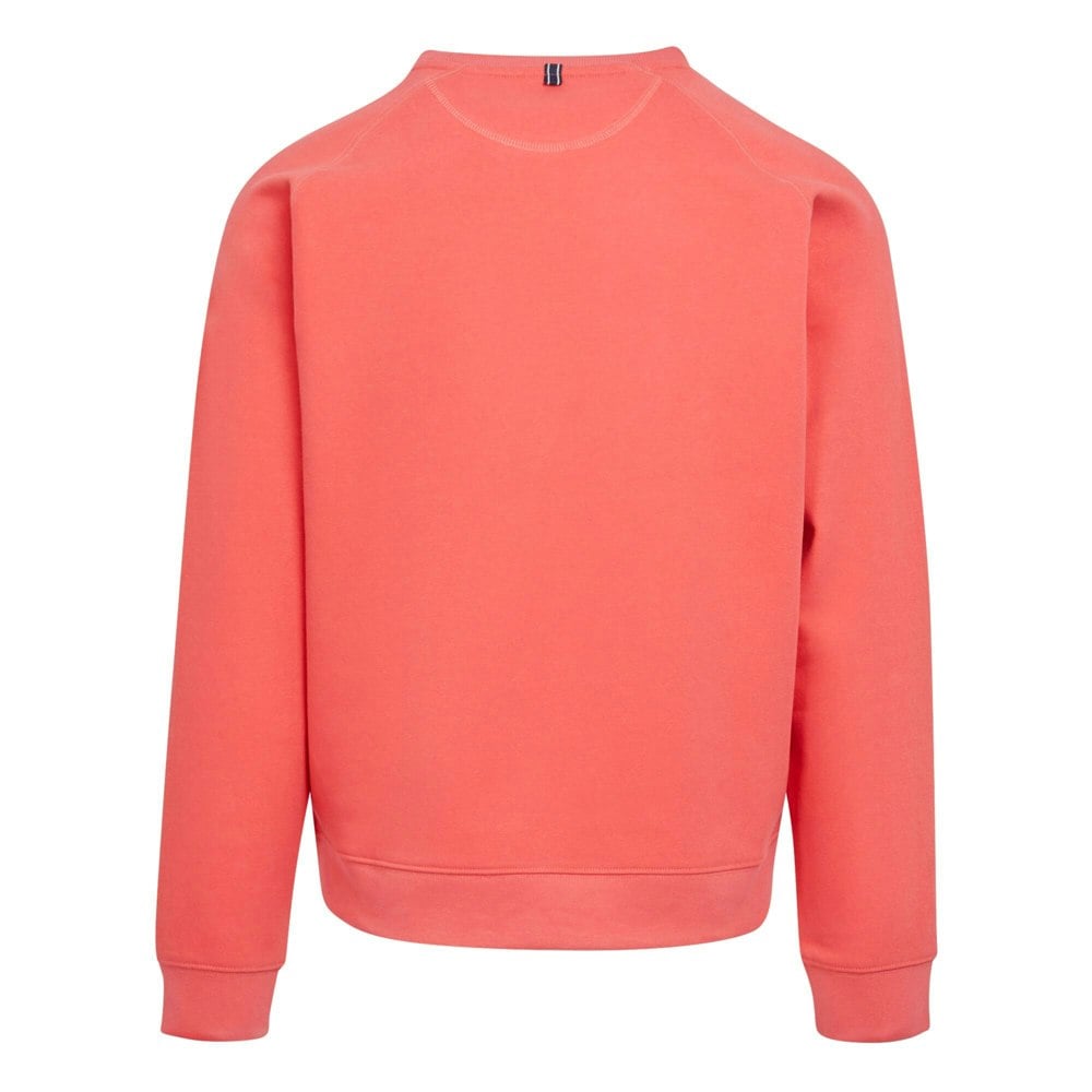 Regatta Mens Nithsdale Crew Neck Sweatshirt - Red Sky