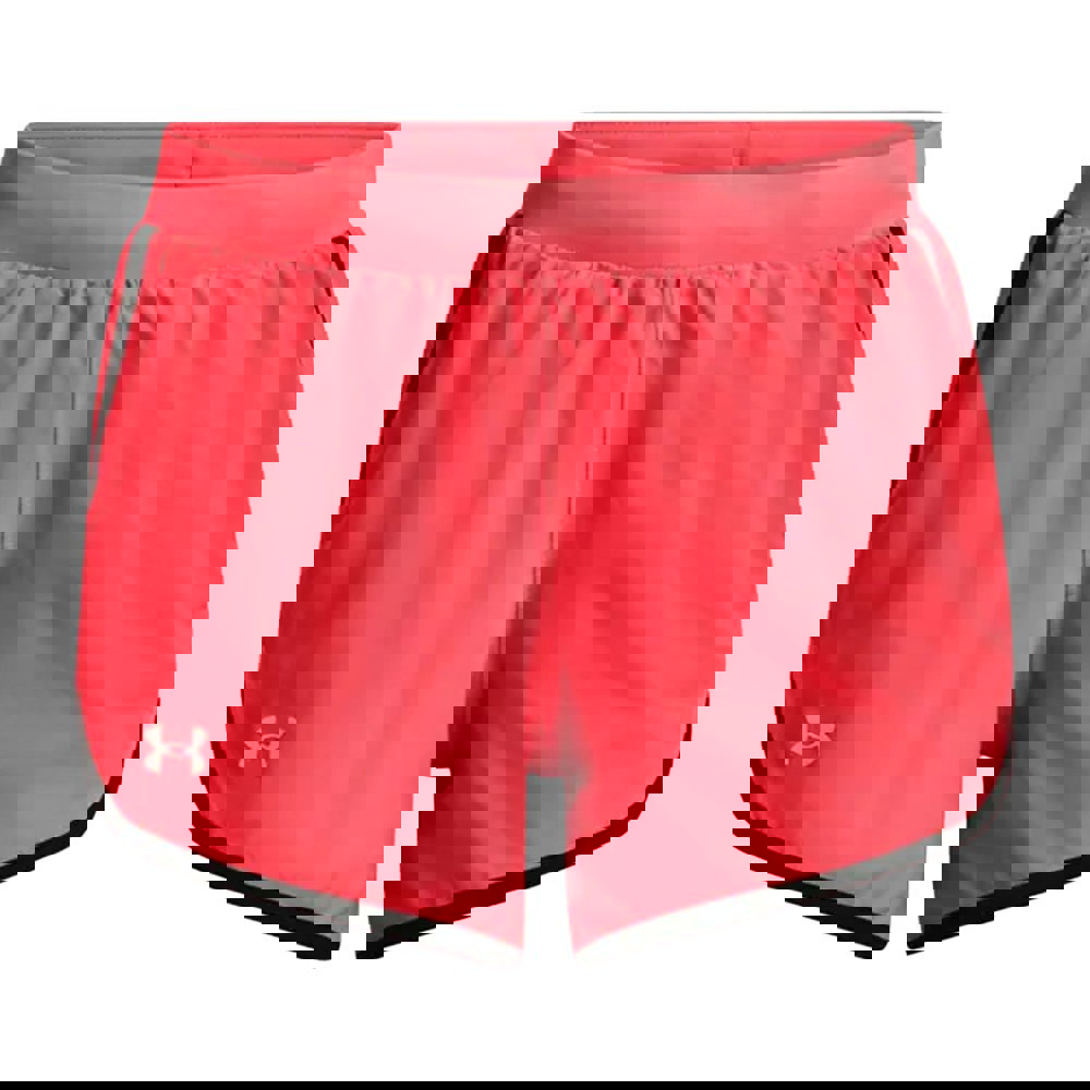 Under Armour Womens Fly By 2.0 Shorts - Red