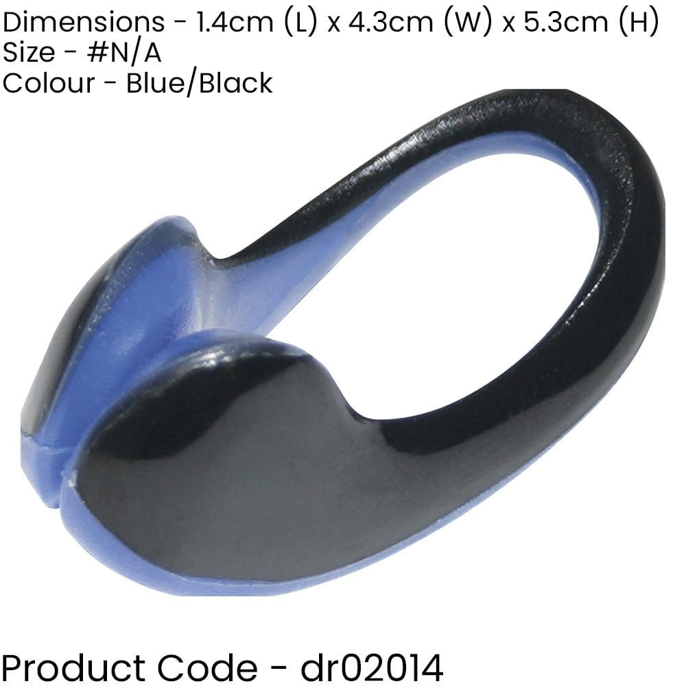 TPR Swimming Nose Clip & Storage Case - Ergonomic Comfort Fit Pool Diving