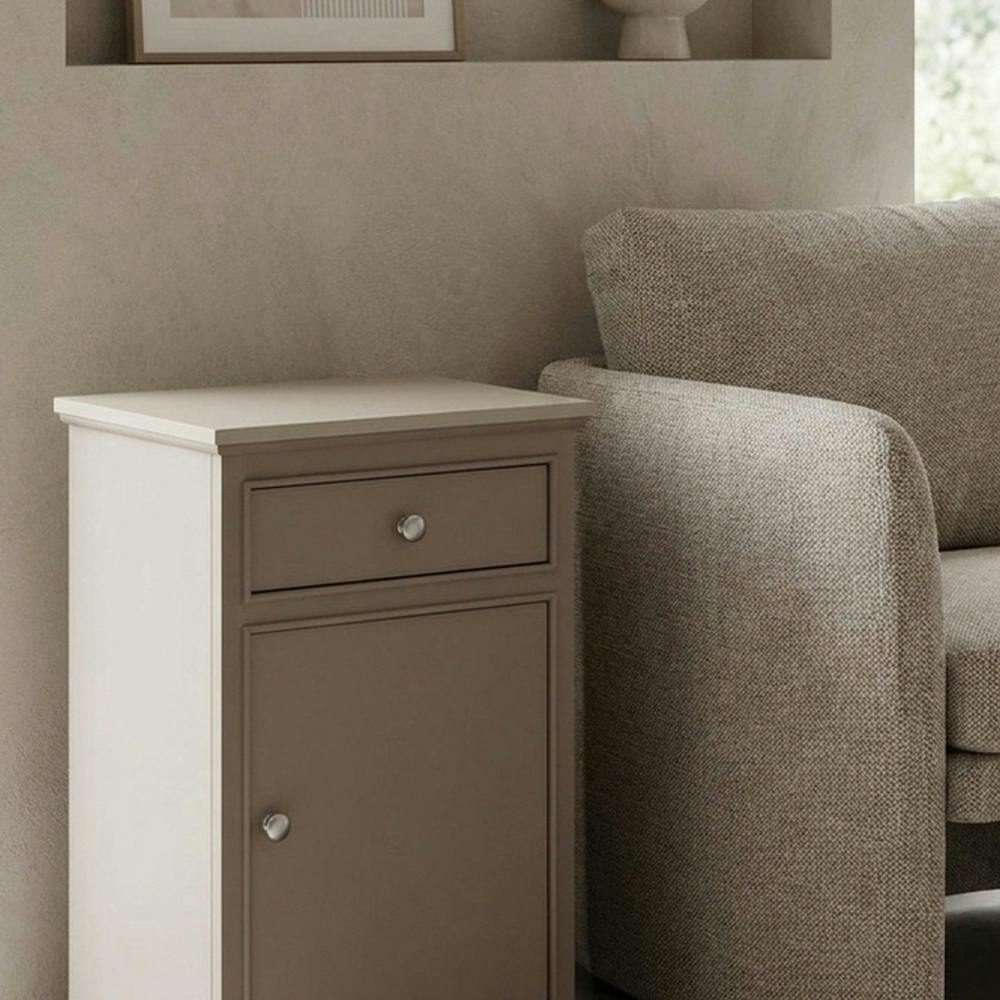 Garden Greatness Marble One Drawer Storage Cabinet