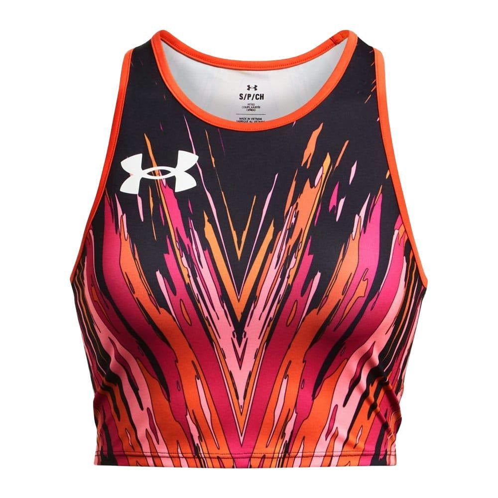 Under Armour Womens/Ladies Pro Runner Tank Top - Black