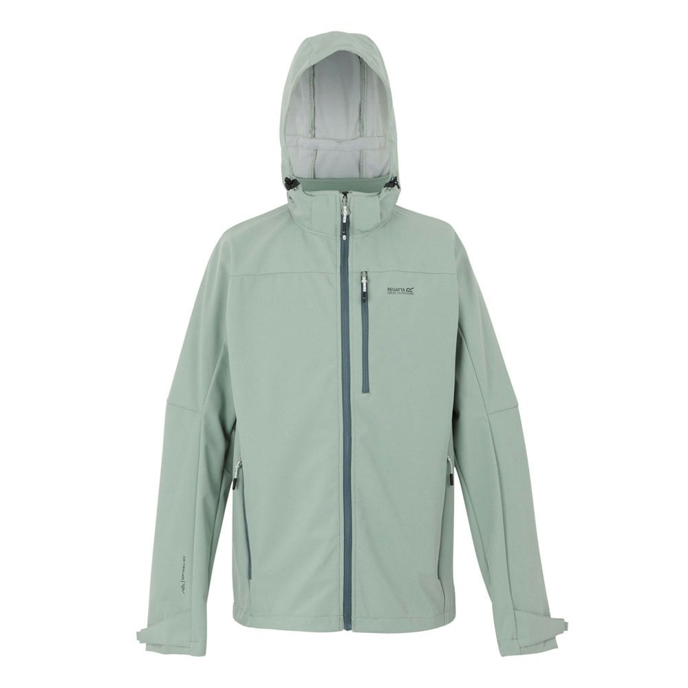 Regatta Mens Arana Waterproof Soft Shell Jacket - Glacier/Iceberg