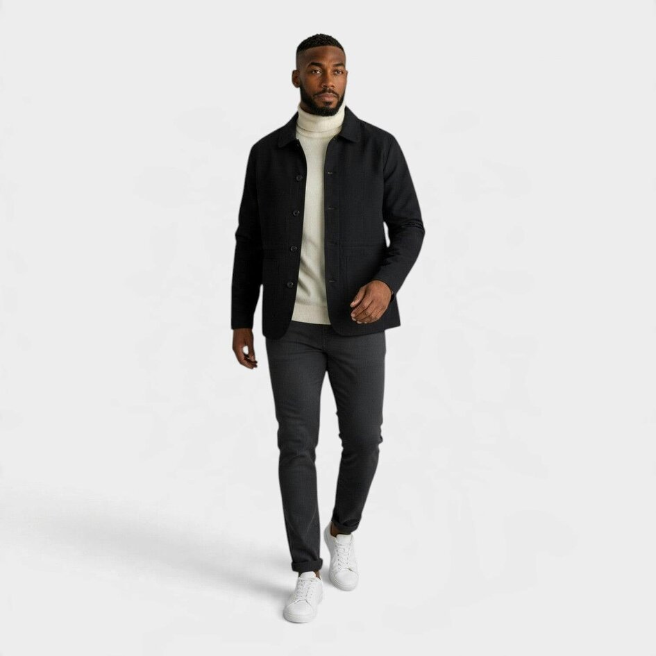 Aimé Leon Dore Lightweight Filled Jacket Laurel Black