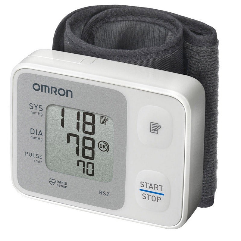 Omron RS2 Wrist Blood Pressure Monitor (HEM-6161-E)