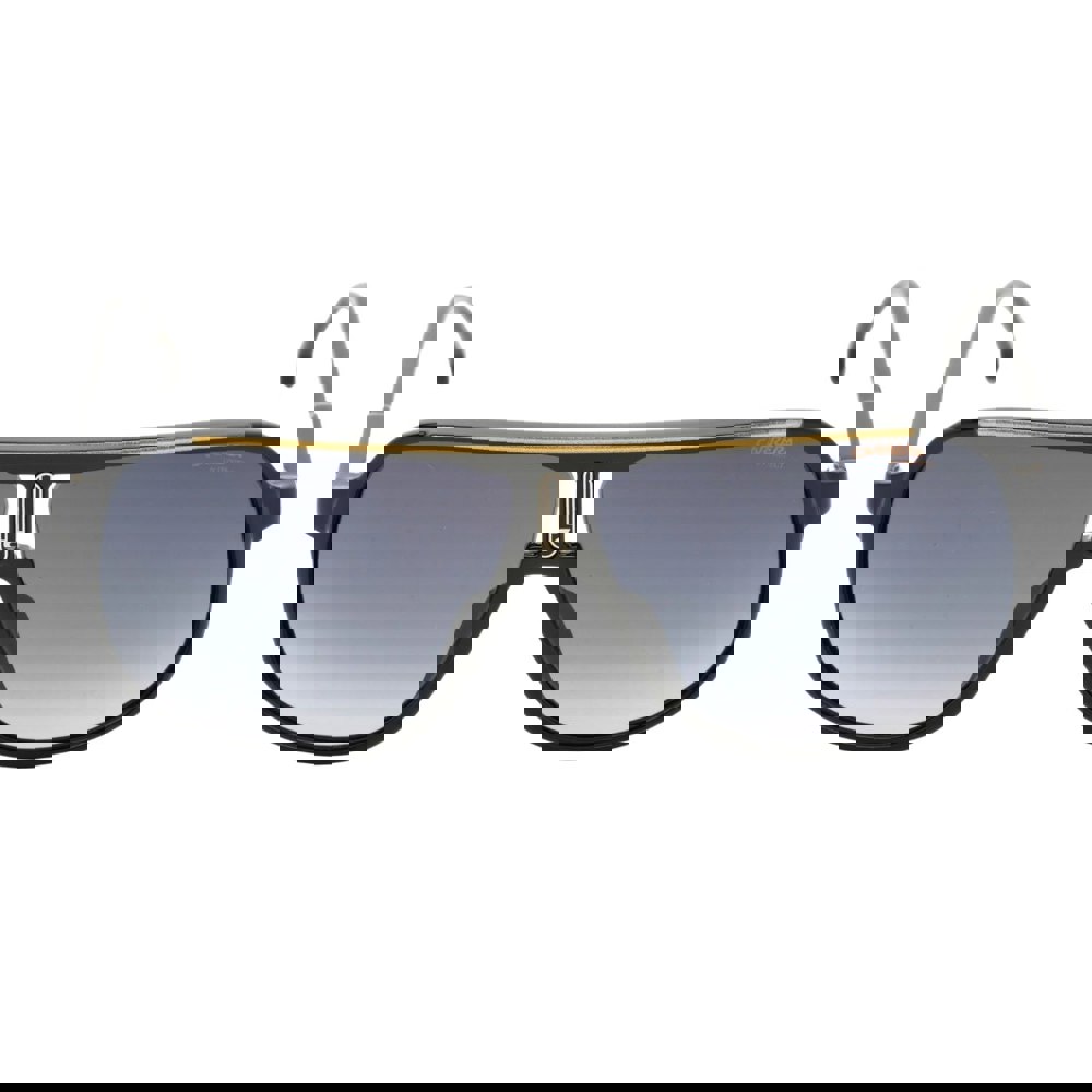 Carrera 1047/S 02M2 9O Black Gold / Grey Shaded Sunglasses One Size