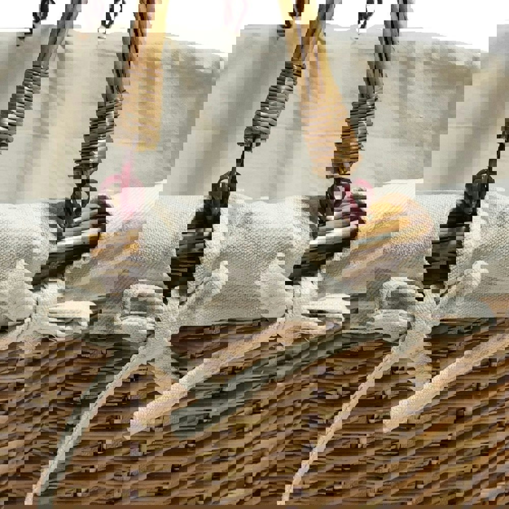 Wicker Shopping Basket