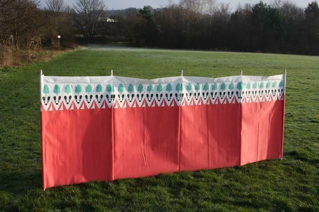 Witley 5 Pole Windbreak Wooden Poles OLPRO