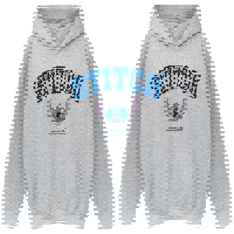Disney Boys Lilo & Stitch Collegial Hoodie - Sports Grey