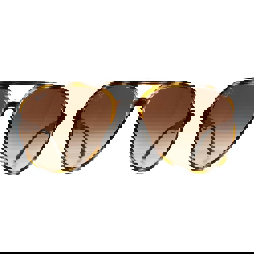 Ray-Ban Sunglasses RB4376 710 Polished Havana Brown Gradient