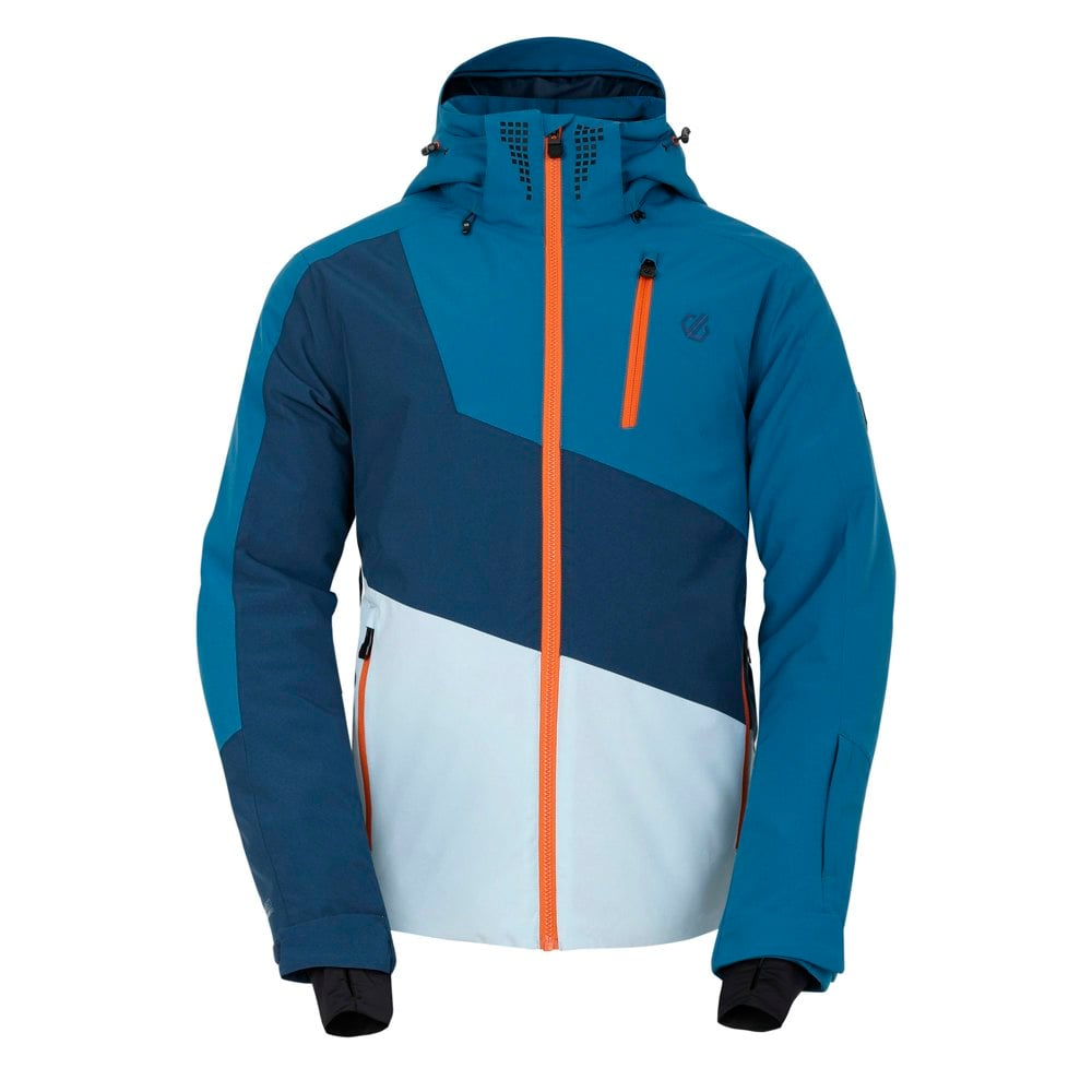 Dare 2B Mens Baseplate II Ski Jacket - Kingfisher Blue/Moonlight Denim