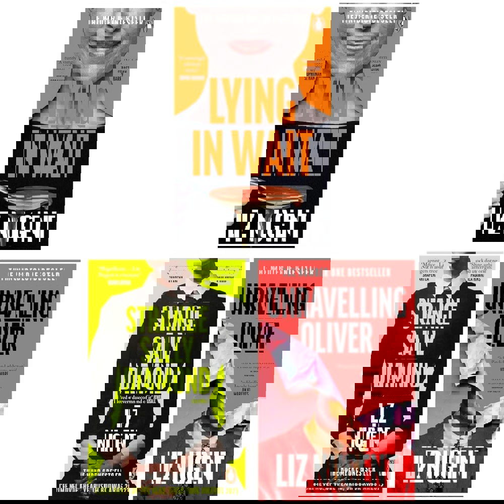 Liz Nugent 3 Book Set (Unravelling Oliver, Lying in Wait & Strange Sally Diamond)