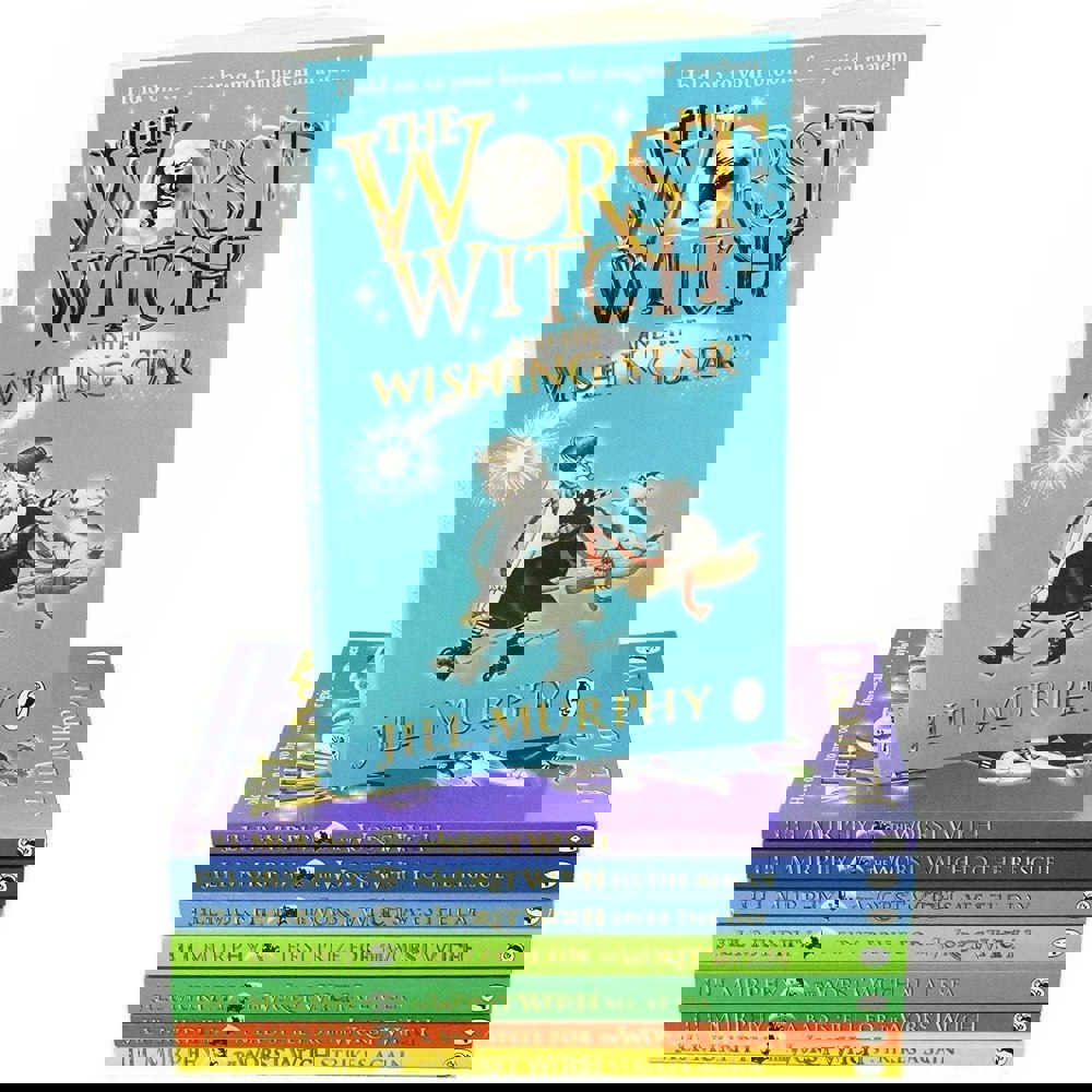 The Worst Witch 8 Book Set Pack By Jill Murphy