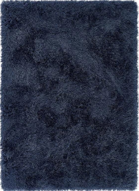 Decadence Plush Blue Rug 60x120 cm | Rackhams
