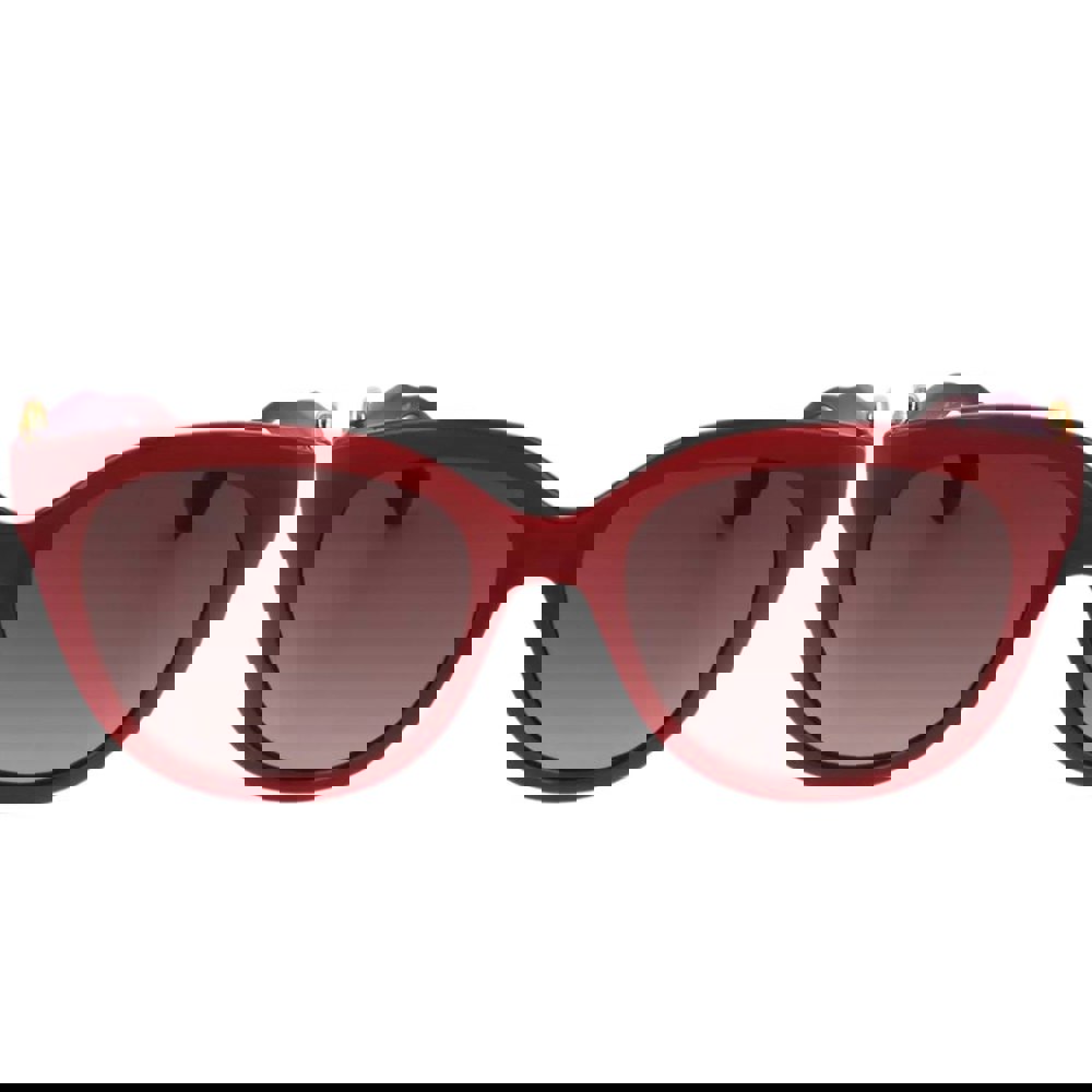 Moschino Brown SF Lens Red Buckled Legs Sunglasses