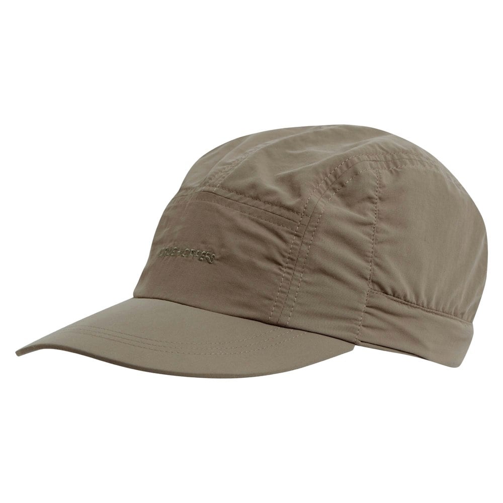 Craghoppers Mens NosiLife III Logo Desert Hat - Pebble