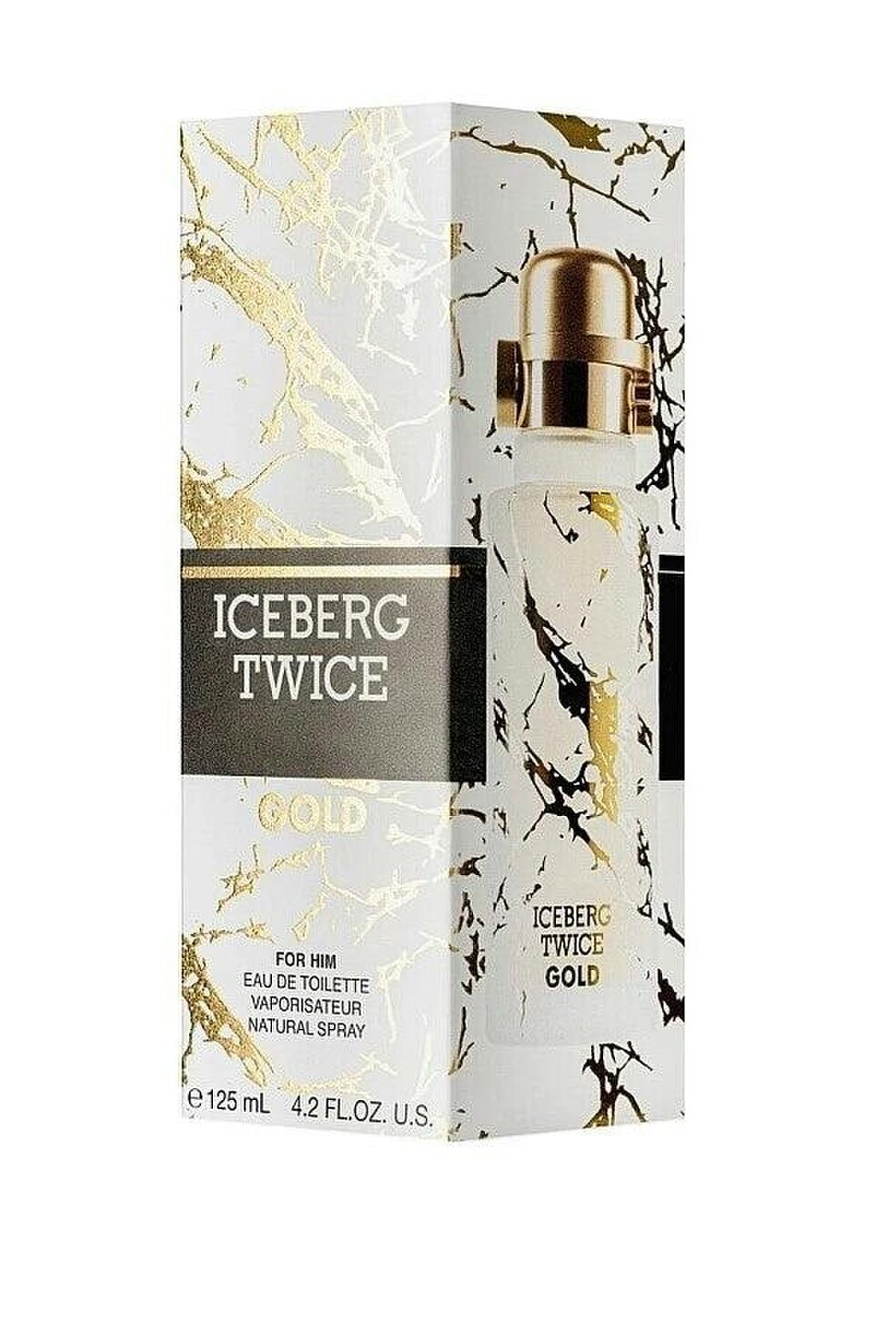 Iceberg Twice Gold 125ml Eau De Toilette EDT Spray For Him