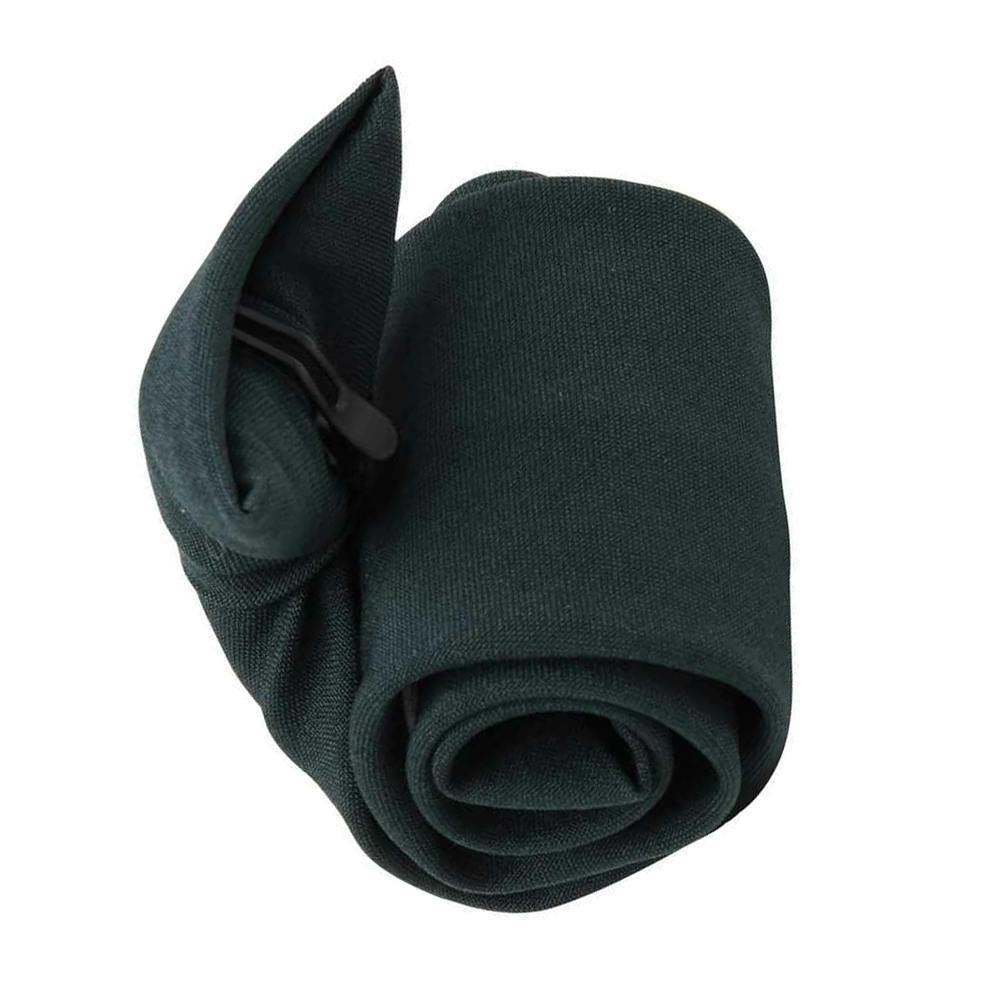 Premier Tie - Mens Plain Workwear Clip On Tie - Bottle Green