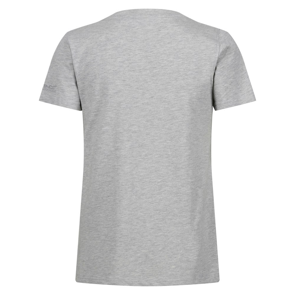 Regatta Women's Filandra VIII Text Marl T-Shirt - Cyberspace Marl