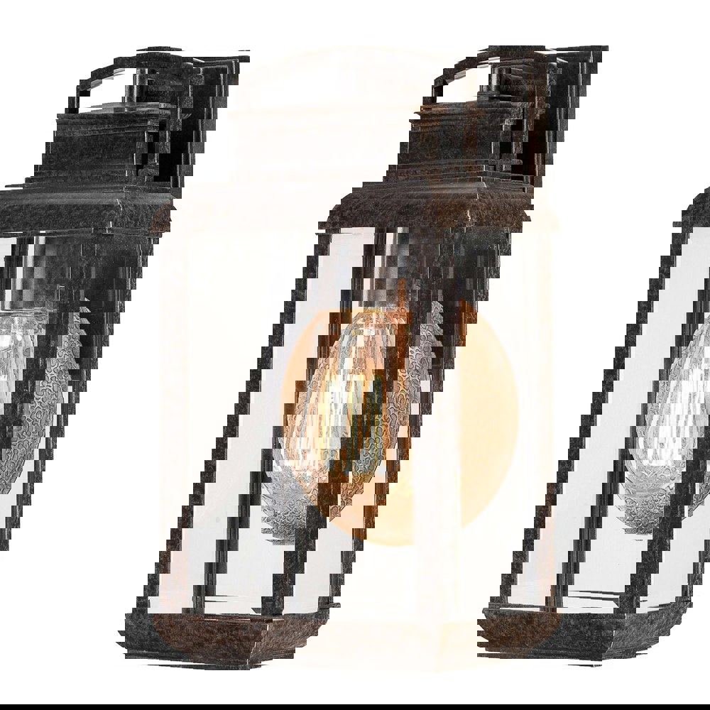 Outdoor IP44 Wall Light Imperial Bronze LED E27 100W d02166 Loops