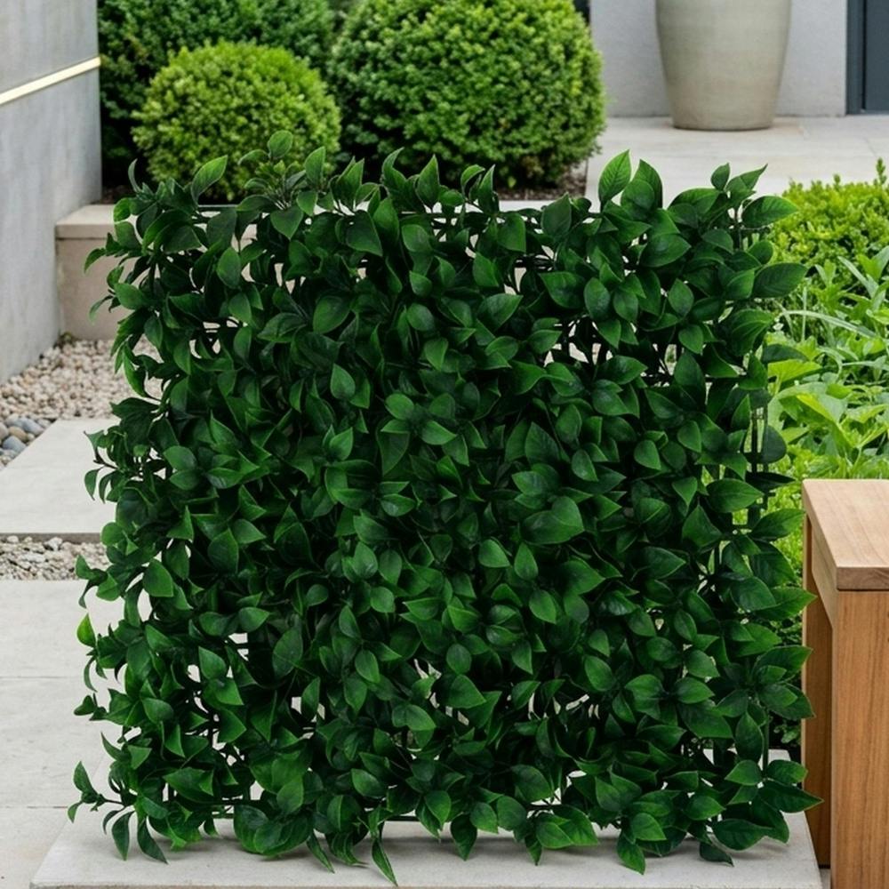 Garden Greatness Exterior Artificial Bay Leaf Wall Panel