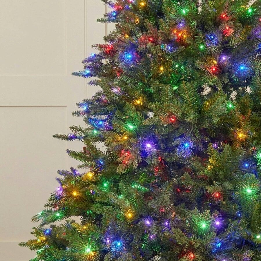 Garden Greatness 7ft Noble King Conifer Pre-Lit Christmas Tree