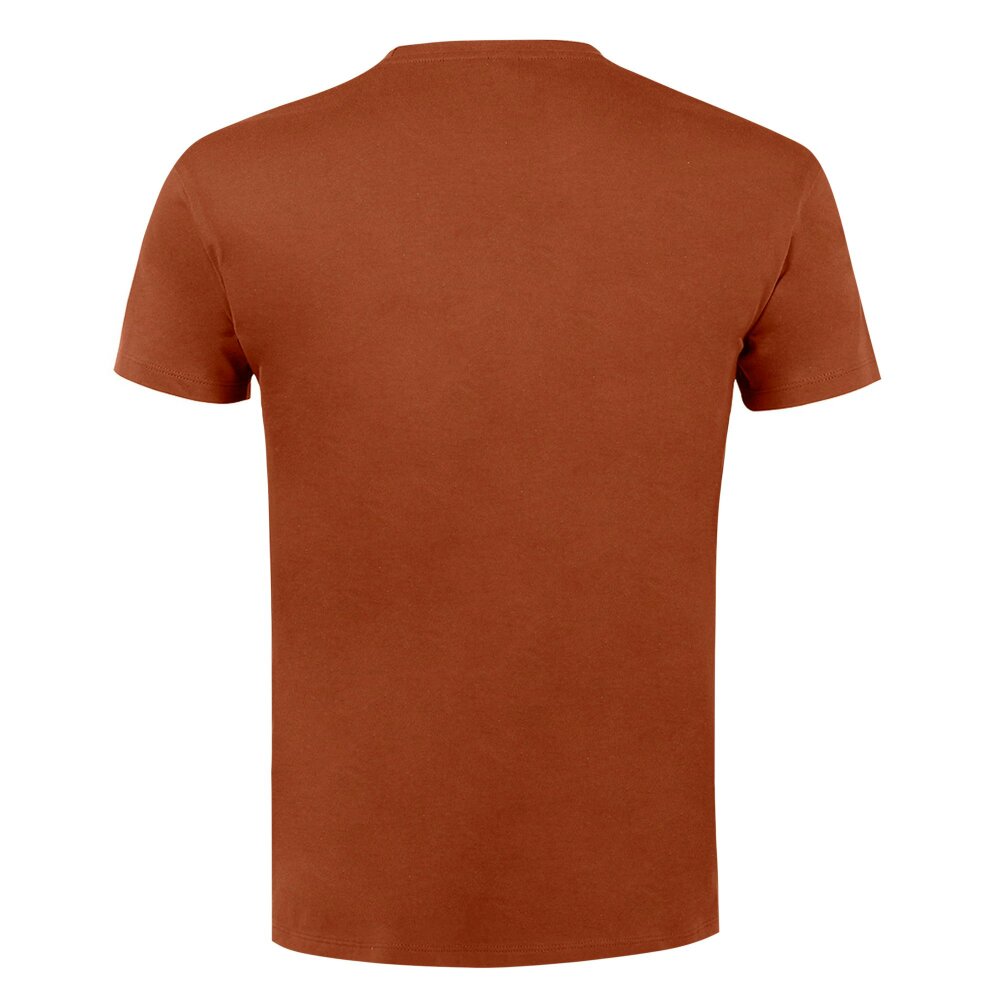 SOLS Mens Imperial Heavyweight Short Sleeve T-Shirt - Terracotta