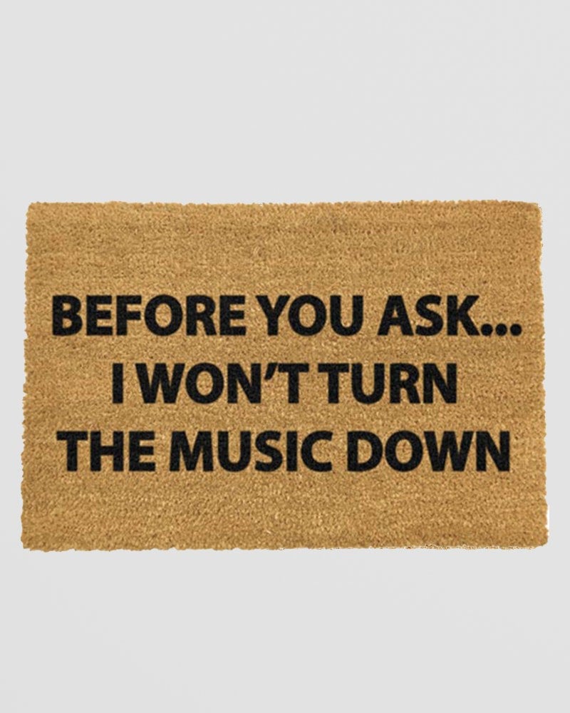 Loud Music Doormat