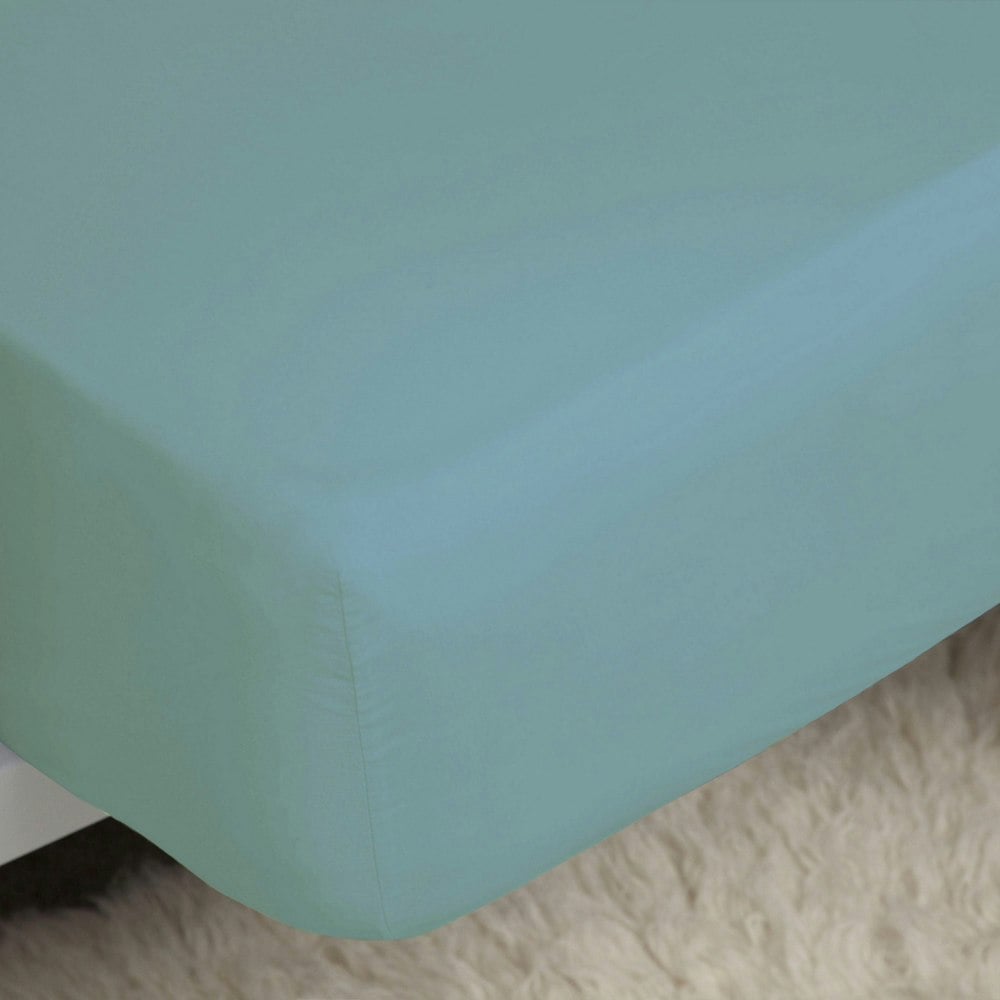 Belledorm Easycare Percale Fitted Sheet - Teal