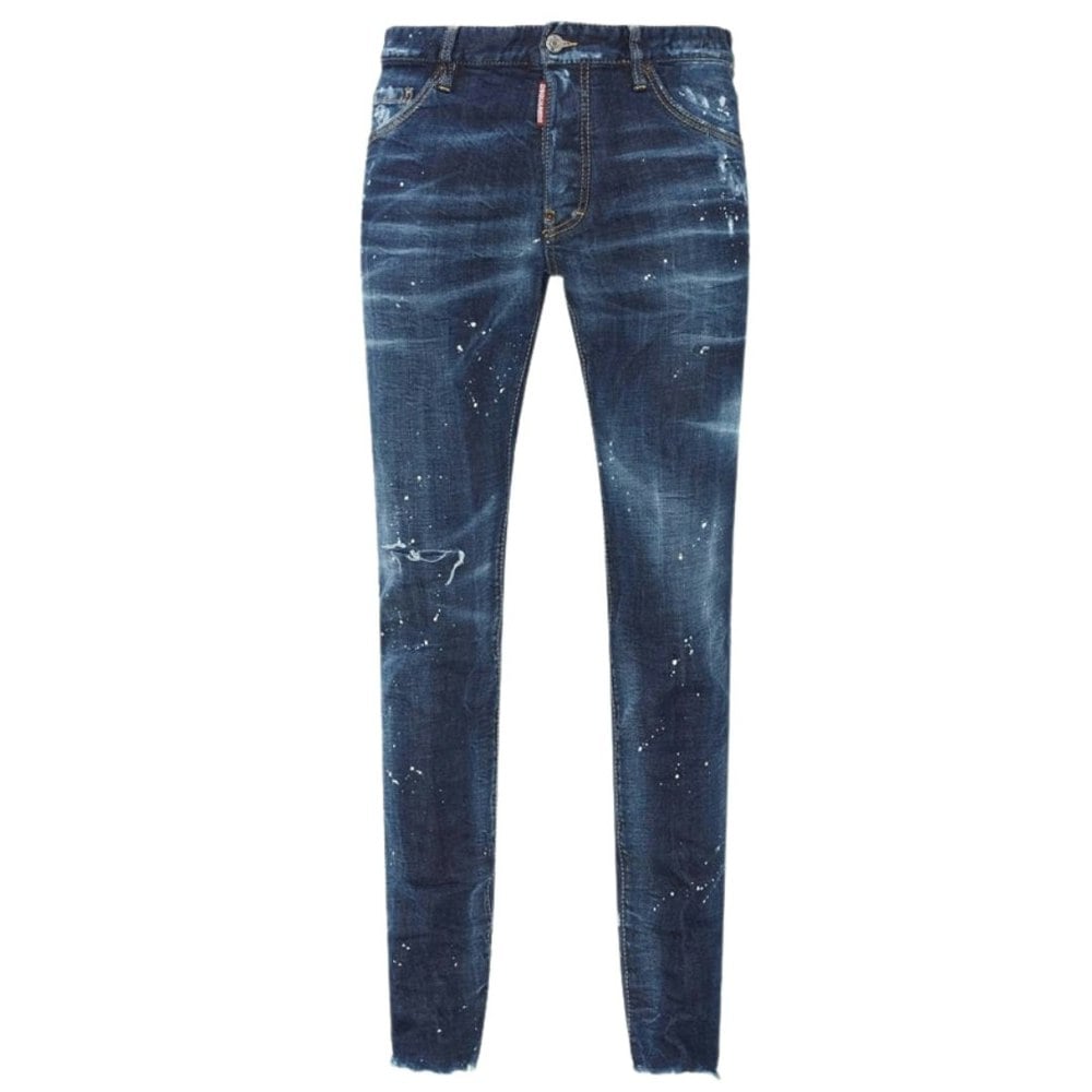 DSQUARED2 S71LB1007 S30664 COOL GUY JEAN 470 NAVY BLUE JEANS Mens 46