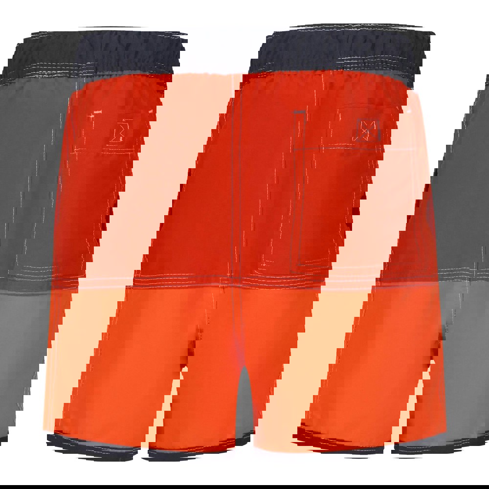 Regatta Childrens/Kids Sergio Swim Shorts - Rusty Orange/Blaze Orange
