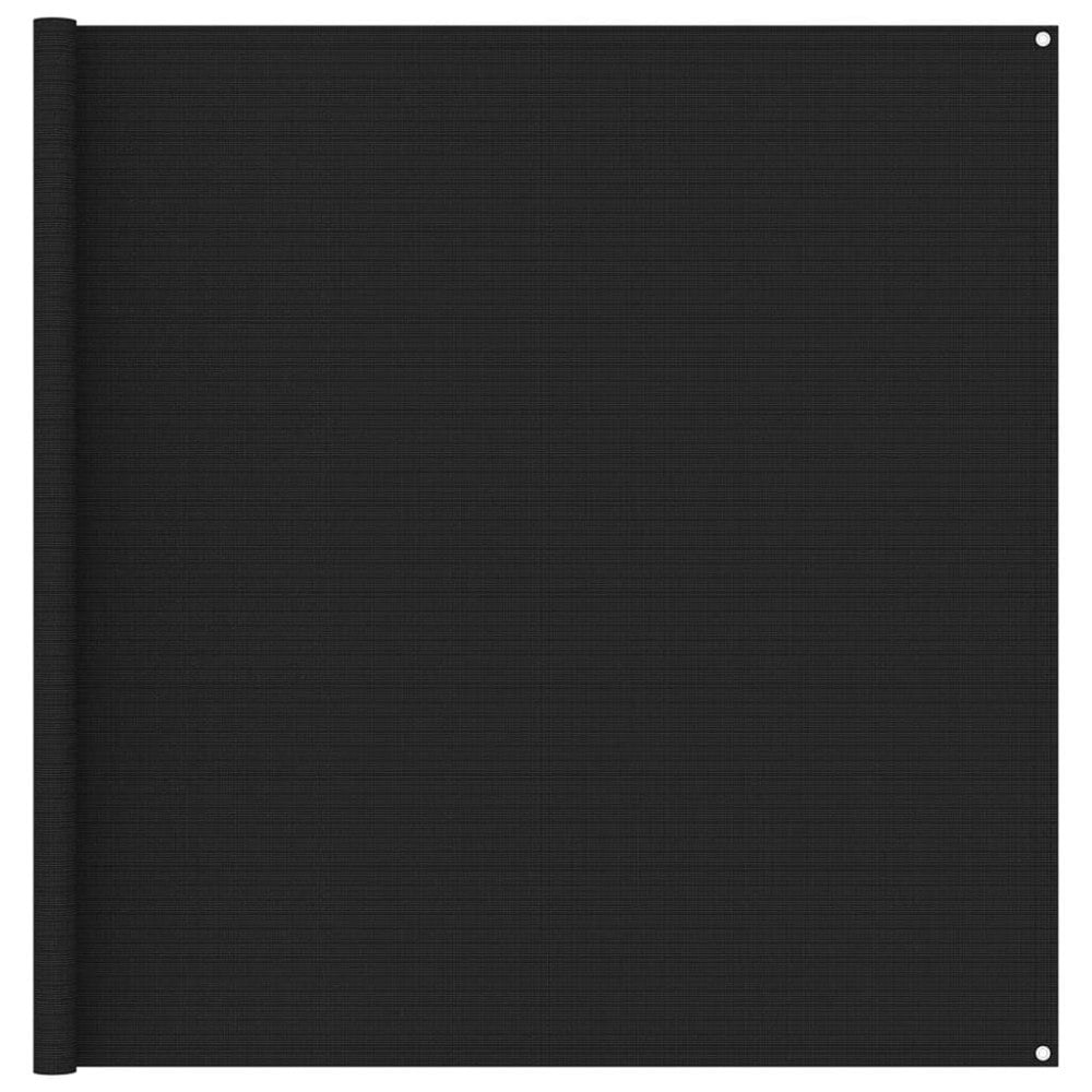 Berkfield Tent Carpet 200x200 cm Black