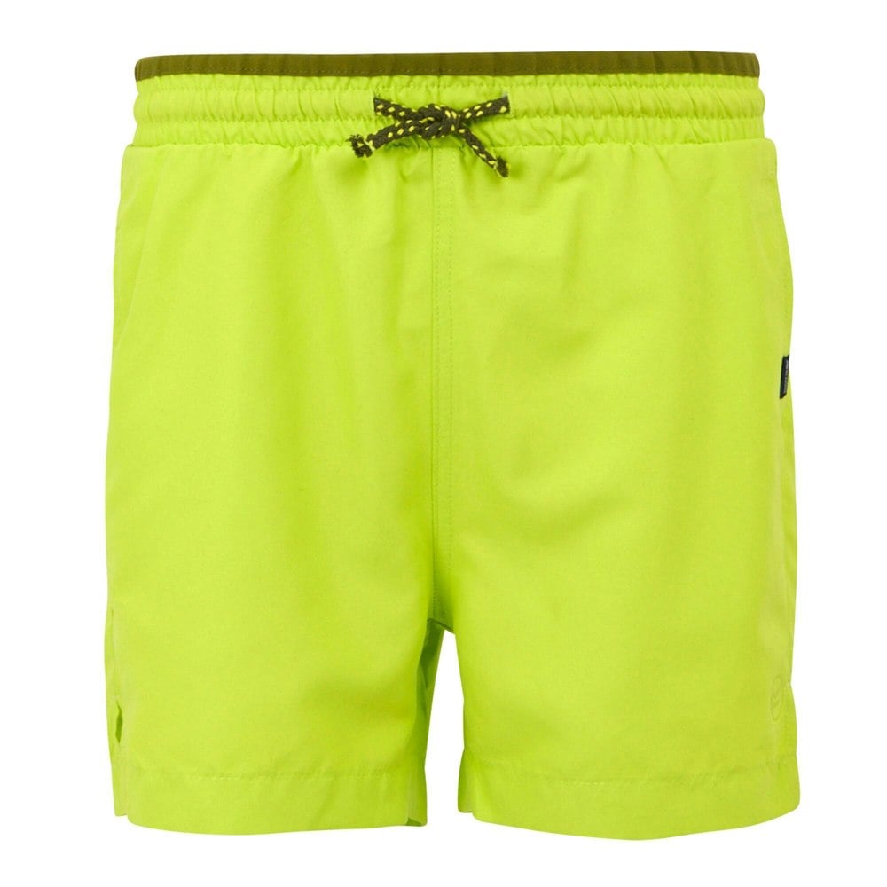 Regatta Childrens/Kids Skander III Plain Swim Shorts - Wild Lime