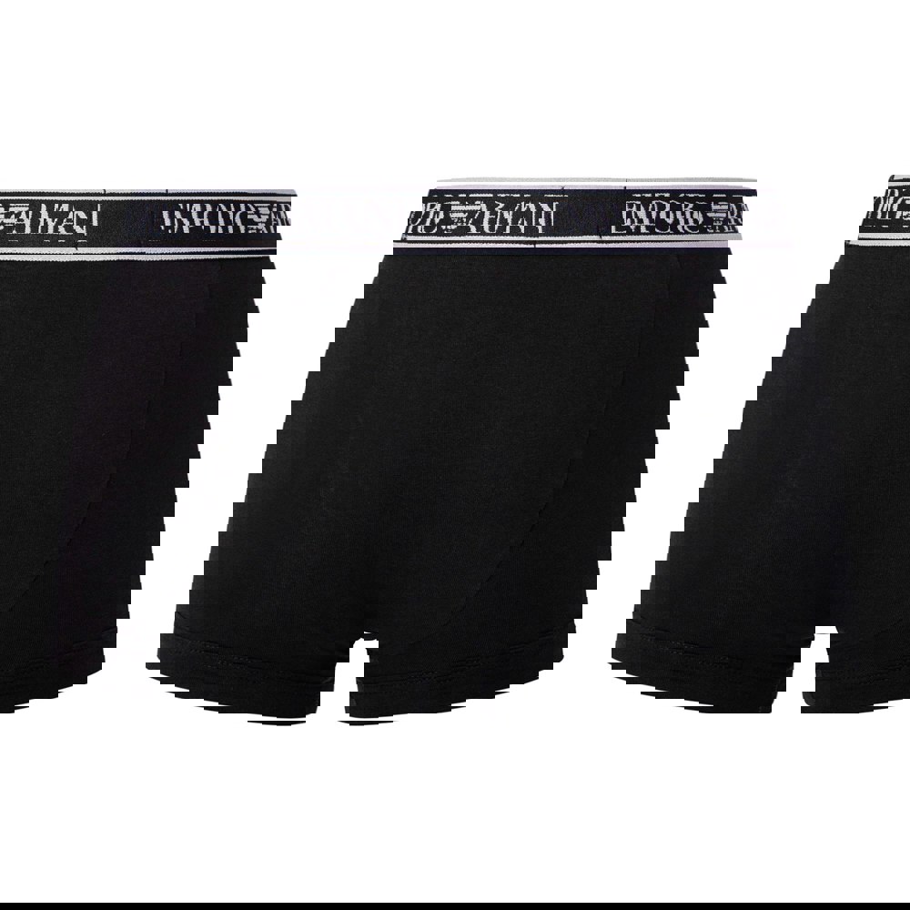 Emporio Armani Mens Boxer Shorts (Pack of 3) - Black