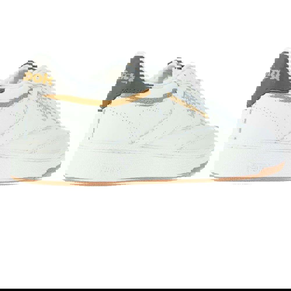 Reebok Mens Club C 85 Leather Trainers - Chalk