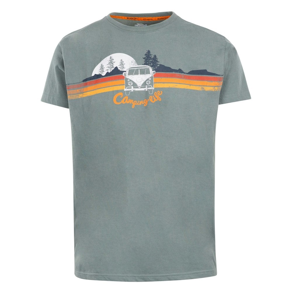 Trespass Mens Cromer T-Shirt - Pond Blue