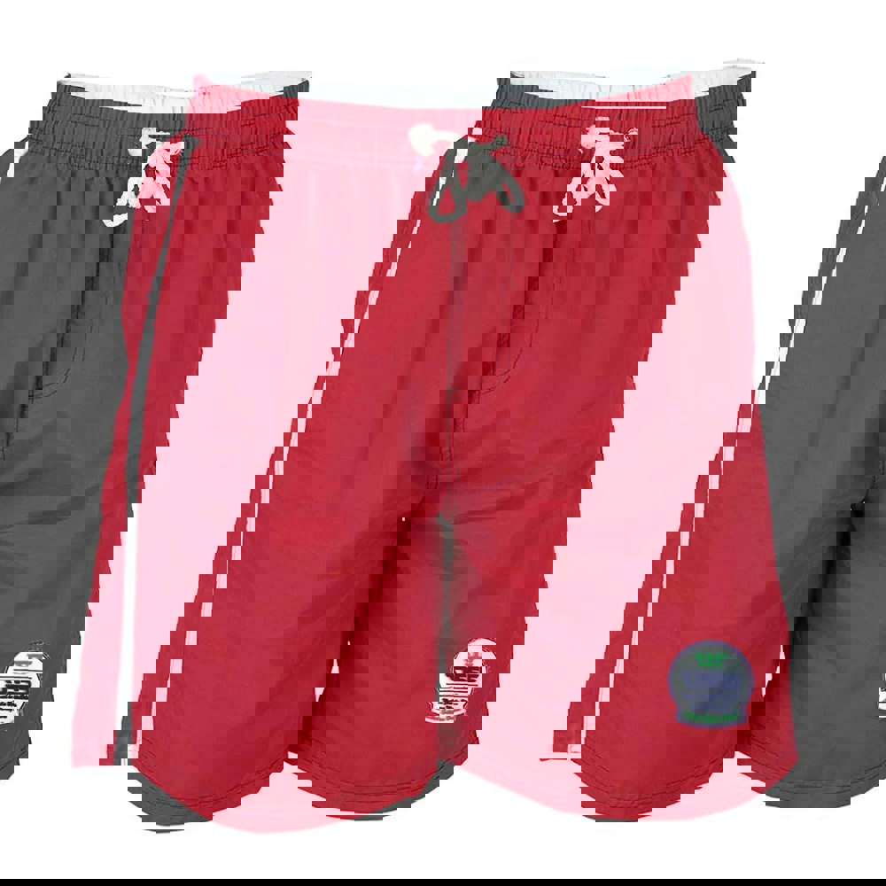Duke Mens D555 Yarrow Kingsize Swim Shorts - Red