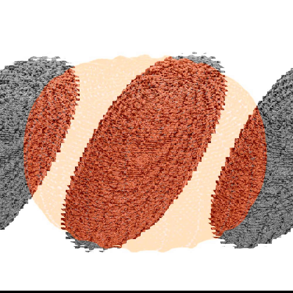 Zuri House Knitted pouffe, Small | PUMPKIN