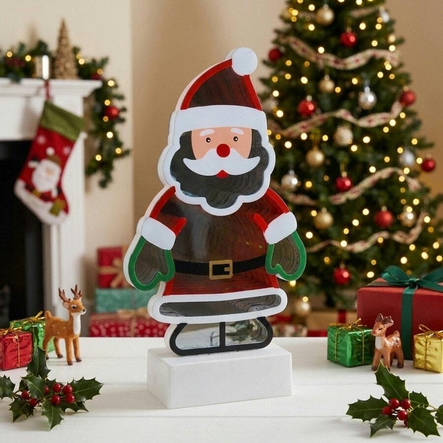 Garden Greatness Discover Festive Santa Infinity Light
