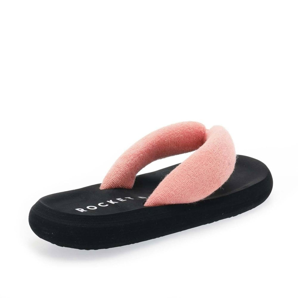 Rocket Dog Womens/Ladies Sunset Puffer Flip Flops - Peach