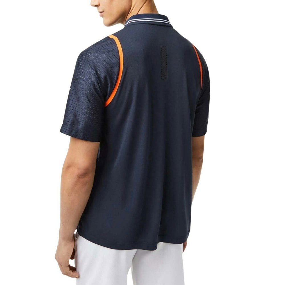 Lacoste Mens Daniil Medvedev Tennis Polo Shirt - Blue