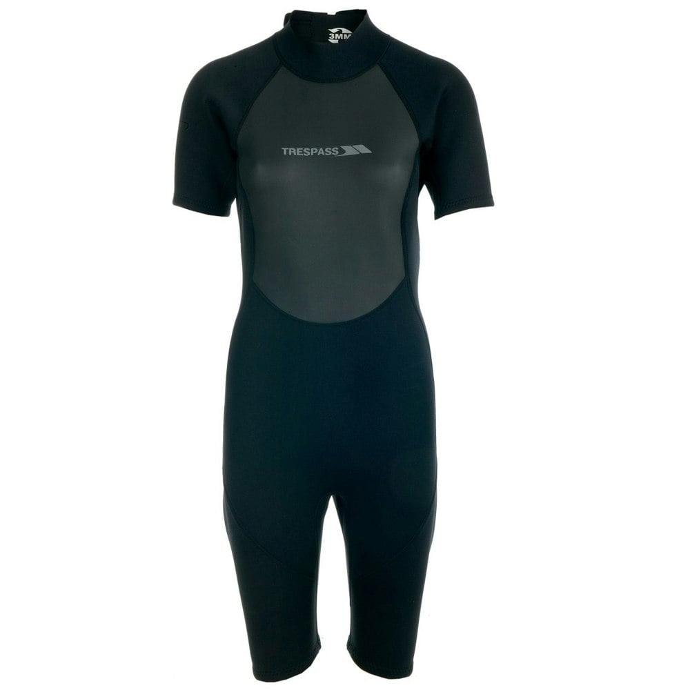 Trespass Womens/Ladies Scubadive Short Wetsuit - Black