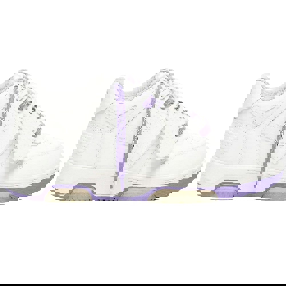 Off-White Out Of Office Calf Leather Sneakers - Lilac