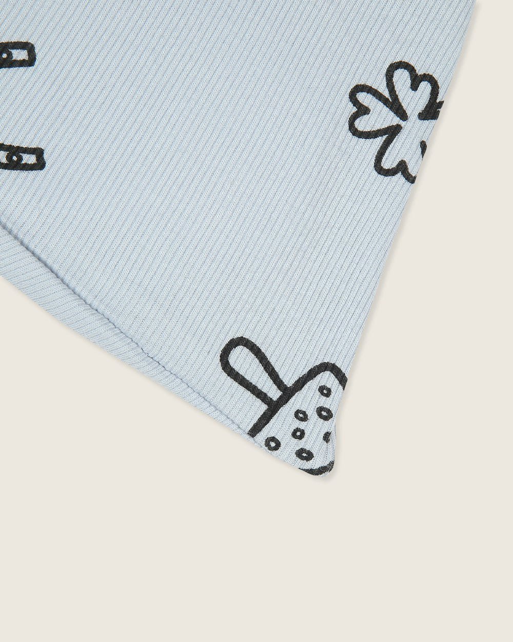 Sustainable organic cotton baby bonnet