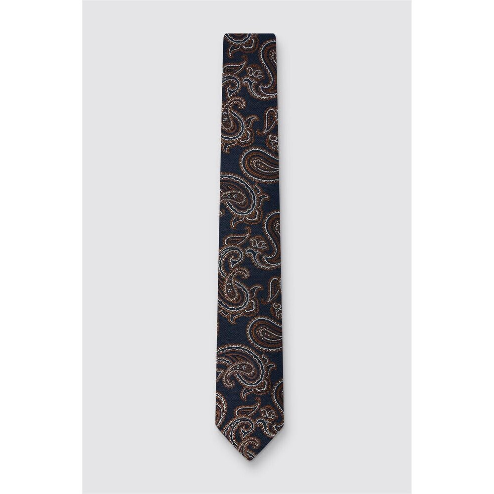 Ted Baker Rust Paisley Boucle Tie